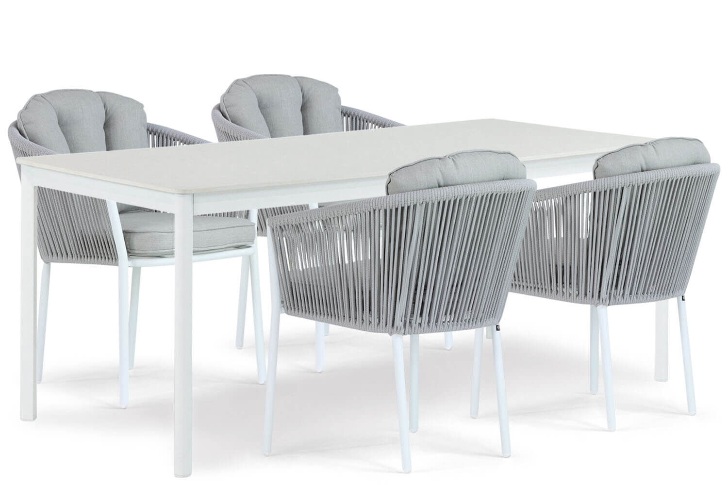 Santika Novita/Como 180 cm dining tuinset 5-delig