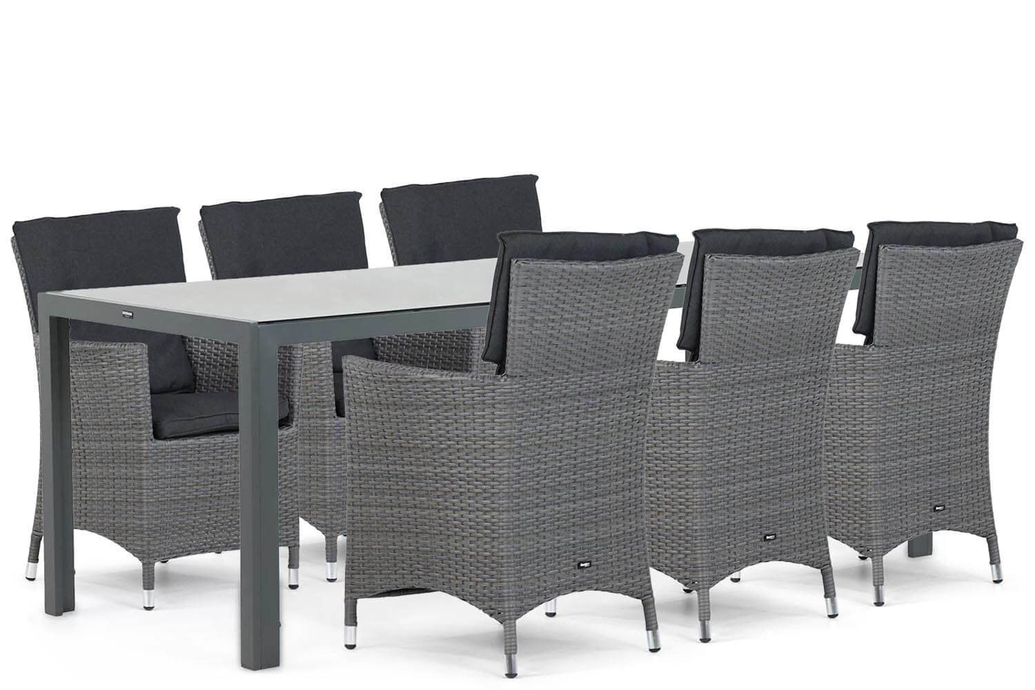 Garden Collections Orlando/Venustas 210 cm dining tuinset 7-delig