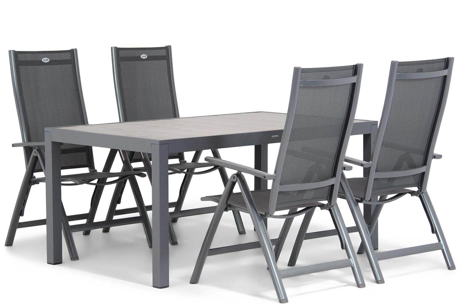 Haven Ongepast wit Hartman Royal Club/Residence 164 cm dining tuinset 5-delig -  Tuinmeubelshop.nl