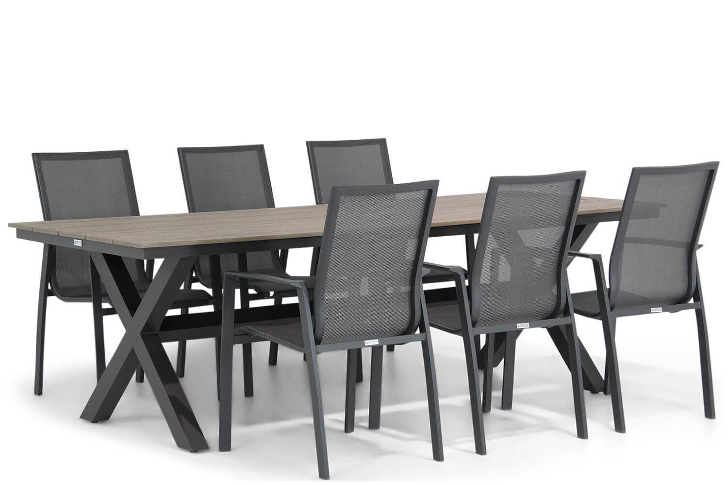 archief reinigen IJver Lifestyle Ultimate/Forest 240 cm dining tuinset 7-delig