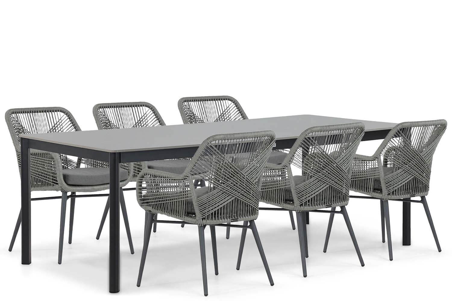 Lifestyle Advance/Como 220 cm dining tuinset 7-delig