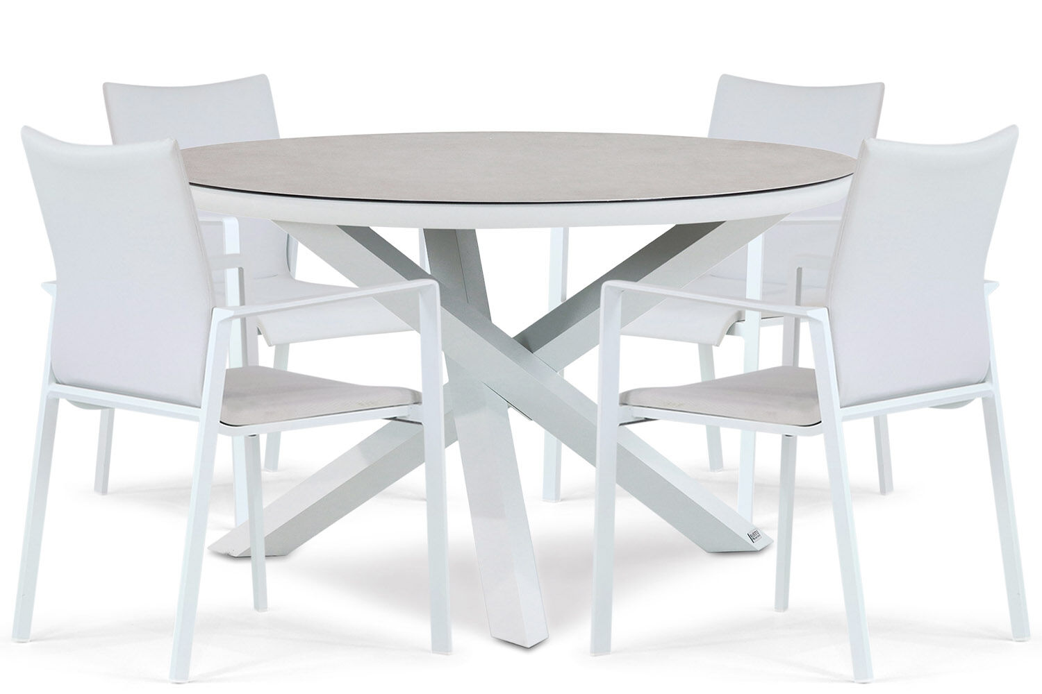 Lifestyle Rome/Livorno 125 cm dining tuinset 5-delig