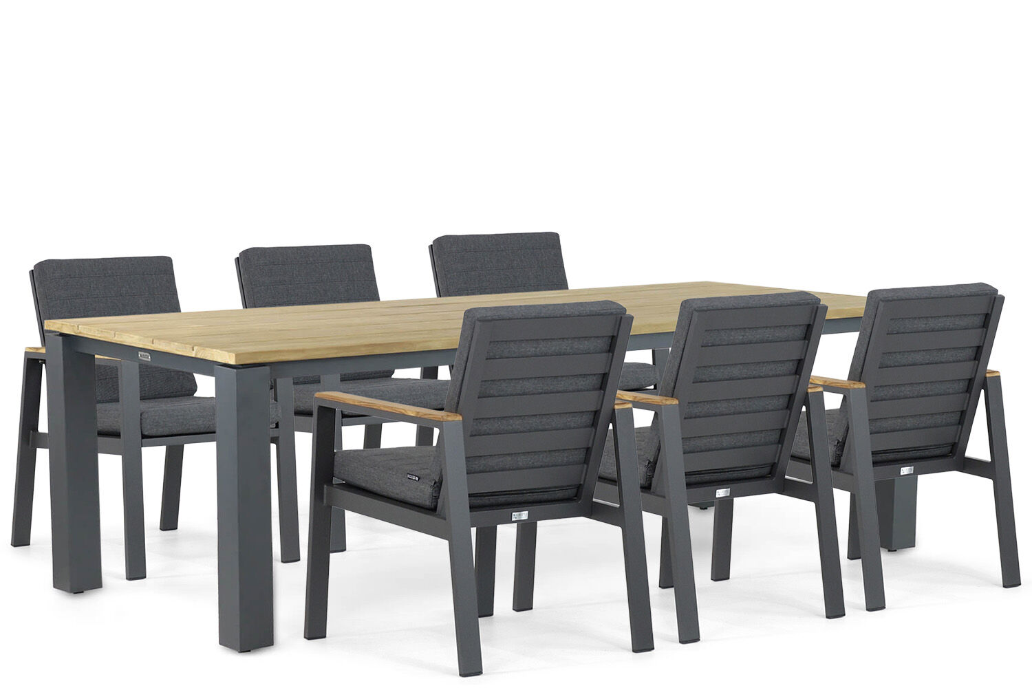 Lifestyle Marietta/Riviera 240 cm dining tuinset 7-delig