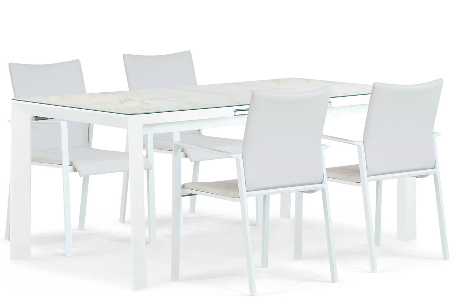 Lifestyle Rome/Alicante 180/240 cm dining tuinset 5-delig