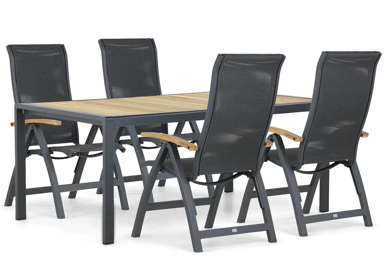 Presto Tarenta/Valence 180 cm dining tuinset 5-delig