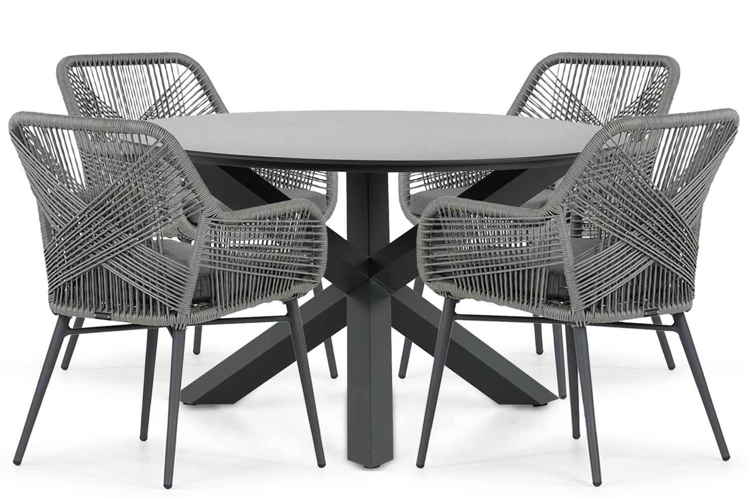 Lifestyle Advance/Orino 130 cm dining tuinset 5-delig