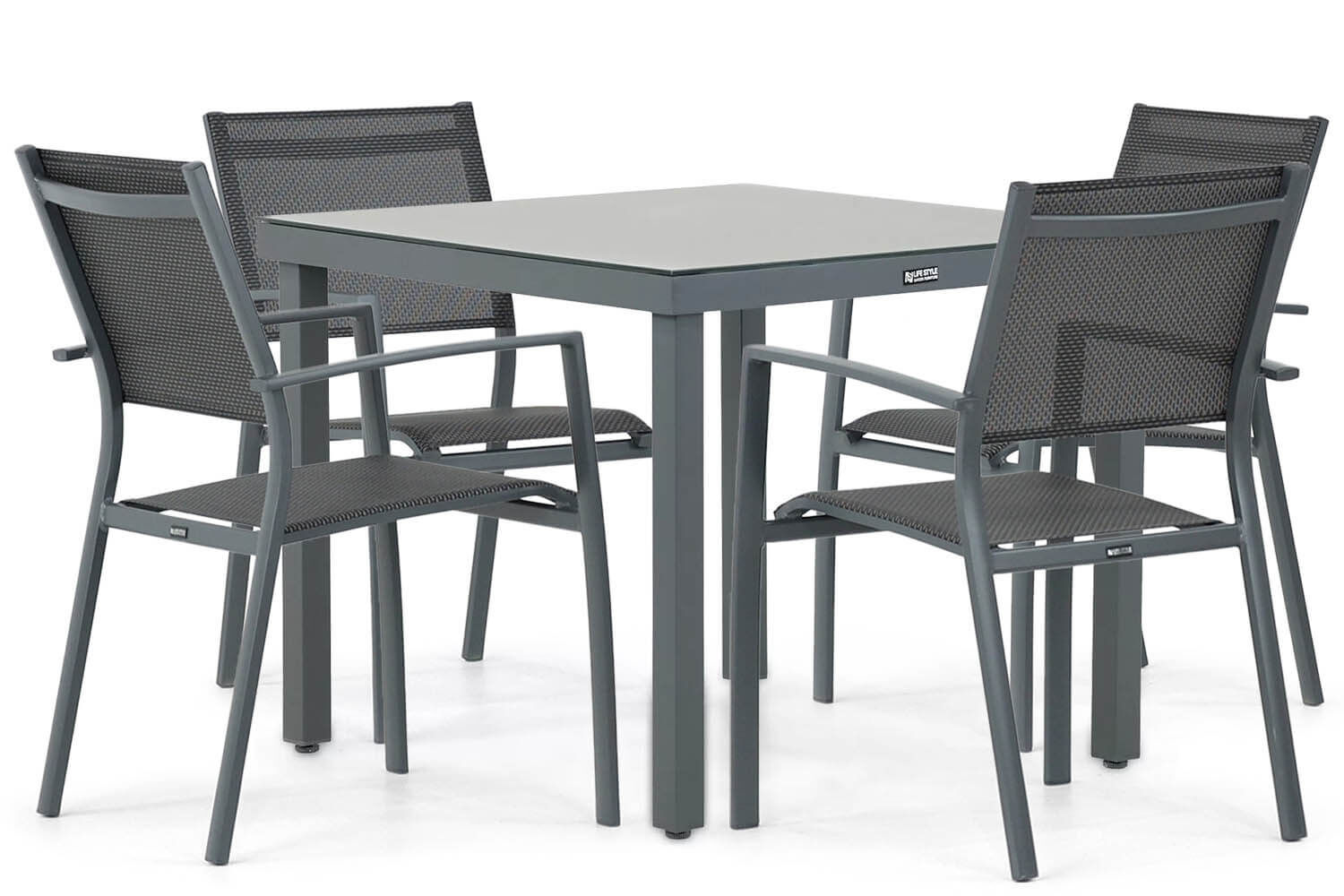 Lifestyle Sella/Porto 90 cm dining tuinset 5-delig