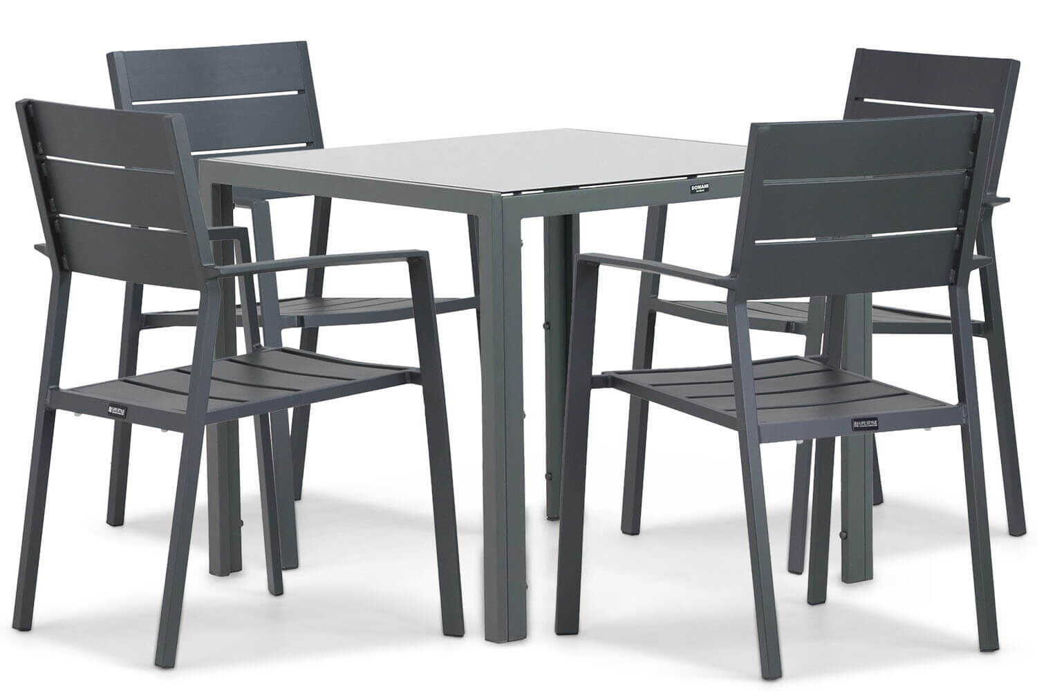 Lifestyle Stella/Venustas 85 cm dining tuinset 5-delig