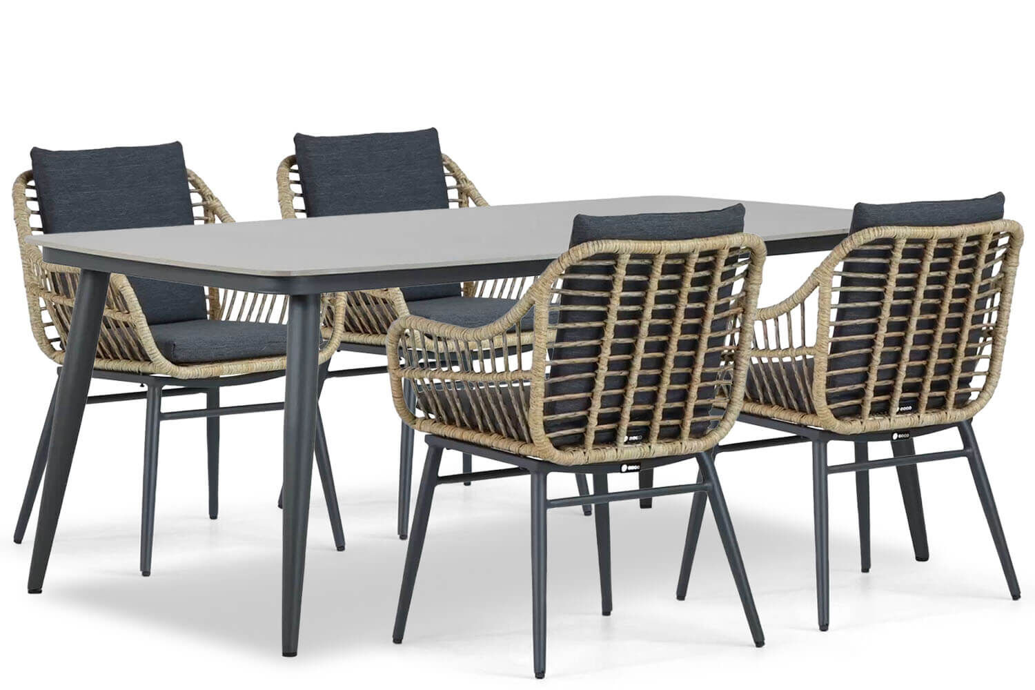 Coco Leonardo/Vienna 180 cm dining tuinset 5-delig