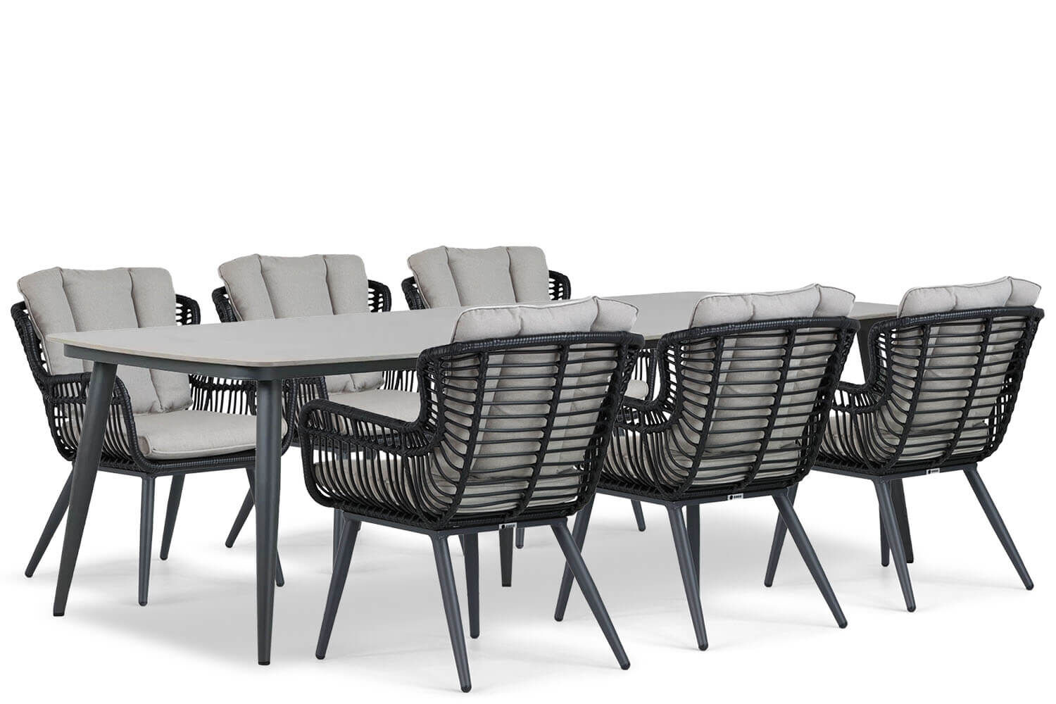 Coco Azzano/Vienna 240 cm dining tuinset 7-delig