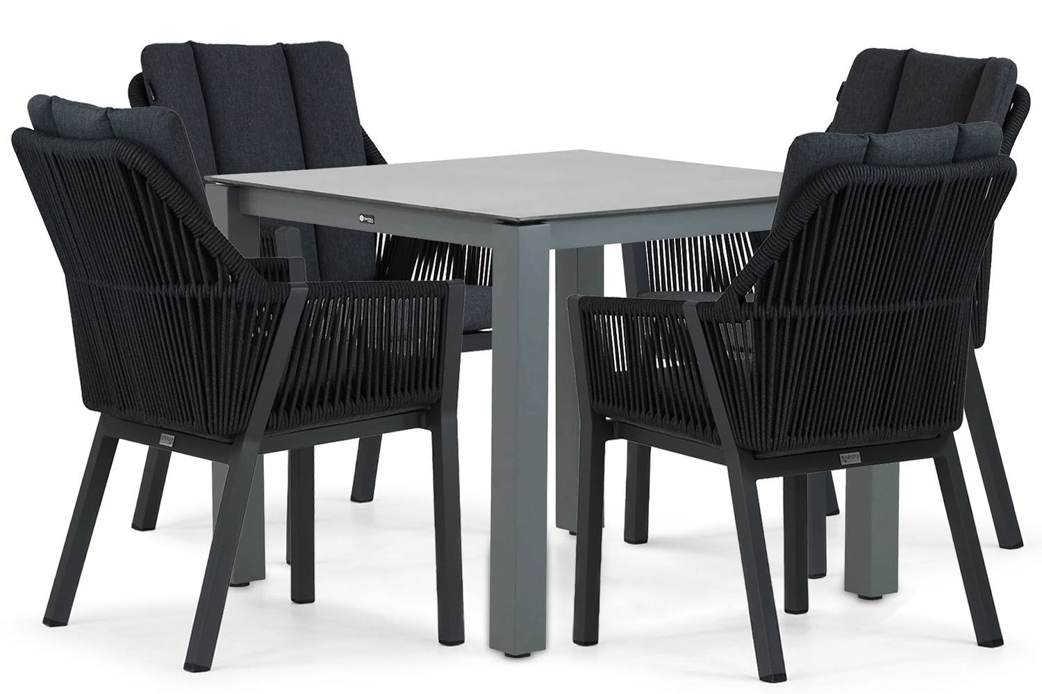 Lifestyle Verona/Yoko 90 cm dining tuinset 5-delig