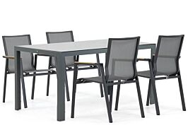 Lifestyle Fiora/Venustas 150 cm dining tuinset 5-delig