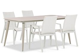 Osmen Joliet/Vienna 180 cm dining tuinset 5-delig