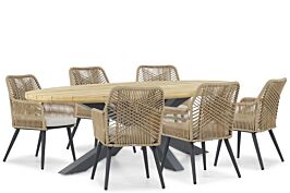 Coco Vedra/Diogo 240 cm dining tuinset 7-delig