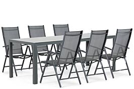 Domani Carino/Venustas 210 cm dining tuinset 7-delig