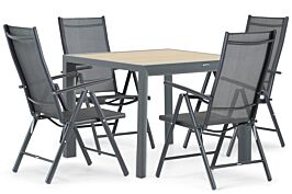 Domani Carino/Borello 100 cm dining tuinset 5-delig