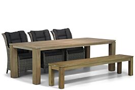 Garden Collections Aberdeen/Brighton 240 cm dining tuinset 5-delig