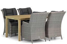 Garden Collections Aberdeen/Weston 160 cm dining tuinset 5-delig