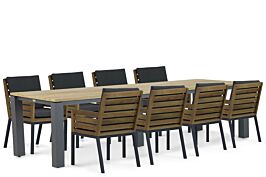 Lifestyle Dakota/Riviera 300 cm dining tuinset 9-delig