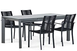 Santika Annisa/Alicante 180/240 cm dining tuinset 5-delig