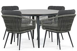 Lifestyle Western/Vienna 120 cm dining tuinset 5-delig