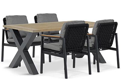 Coco Ralph/Cardiff 180 cm dining tuinset 5-delig