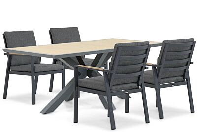Lifestyle Marseille/Palermo 181 cm dining tuinset 5-delig