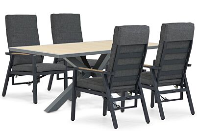 Lifestyle Marseille/Palermo 181 cm dining tuinset 5-delig