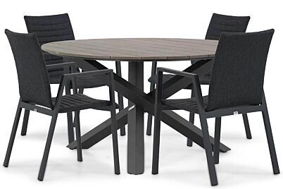 Osmen Joliet/Ancona 125 cm dining tuinset 5-delig