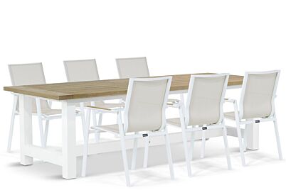 Lifestyle Fiora/Los Angeles 260 cm dining tuinset 7-delig