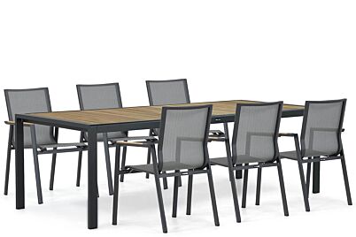 Lifestyle Fiora/Valence 240 cm dining tuinset 5-delig