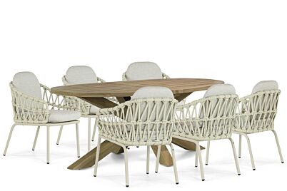 Coco Barcelona/Boston 240 cm dining tuinset 7-delig