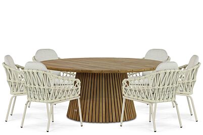 Coco Barcelona/Fungo 180 cm dining tuinset 7-delig