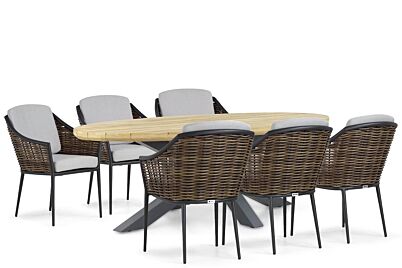 Coco Olivine/Diogo 240 cm dining tuinset 7-delig