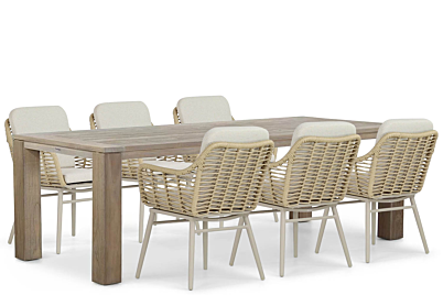 Coco Antoni/Brighton 240 cm dining tuinset 7-delig