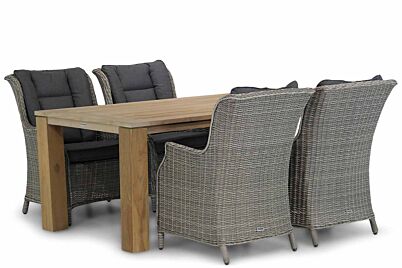 Garden Collections Aberdeen/Brighton 165 cm dining tuinset 5-delig