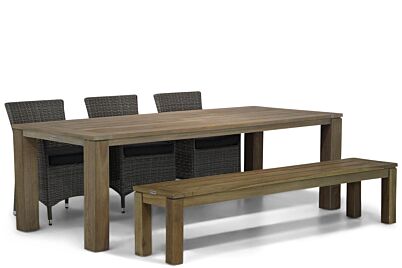 Garden Collections Dublin/Brighton 240 cm dining tuinset 5-delig