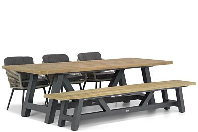 Lifestyle Western/Trente 260 cm dining tuinset 5-delig