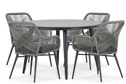 Lifestyle Advance/Vienna 120 cm dining tuinset 5-delig