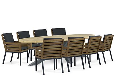 Lifestyle Dakota/Diogo 280 cm dining tuinset 9-delig