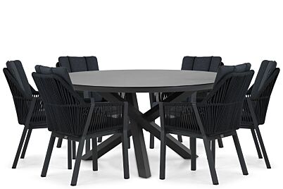 Lifestyle Verona/Livorno 150 cm dining tuinset 7-delig