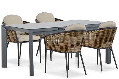 Lifestyle Nice/Alicante 180/240 cm dining tuinset 5-delig