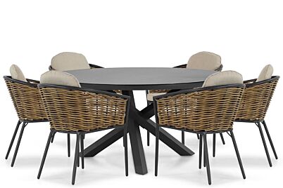 Lifestyle Nice/Livorno 150 cm dining tuinset 7-delig