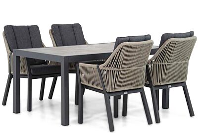 Lifestyle Verona/Residence 164 cm dining tuinset 5-delig