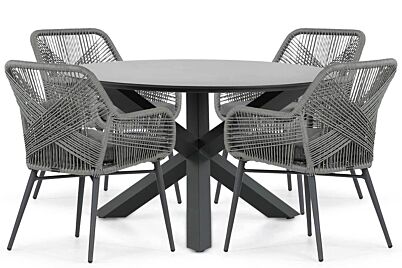 Lifestyle Advance/Orino 130 cm dining tuinset 5-delig