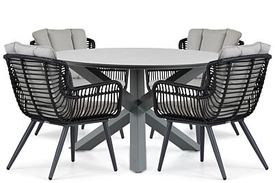 Coco Azzano/Orino 130 cm dining tuinset 5-delig