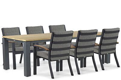 Osmen Midura/Riviera 240 cm dining tuinset 7-delig