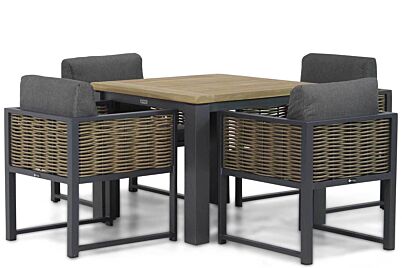 Santika Salviano/Veneto 90 cm dining tuinset 5-delig