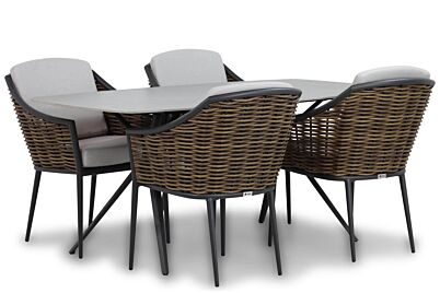 Coco Olivine/Valerio 180 cm dining tuinset 5-delig