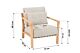 4 Seasons Outdoor Lucas stoel-bank loungeset 4-delig